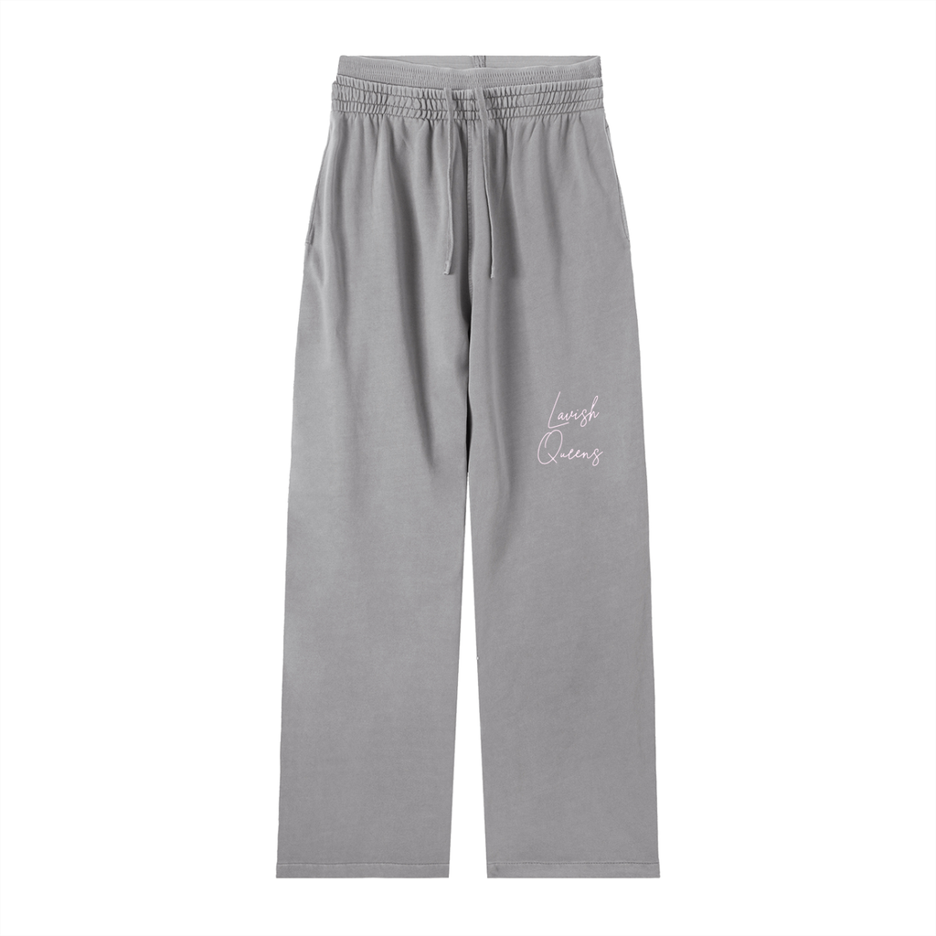 Vintage Washed Waist Pants - LavishKings