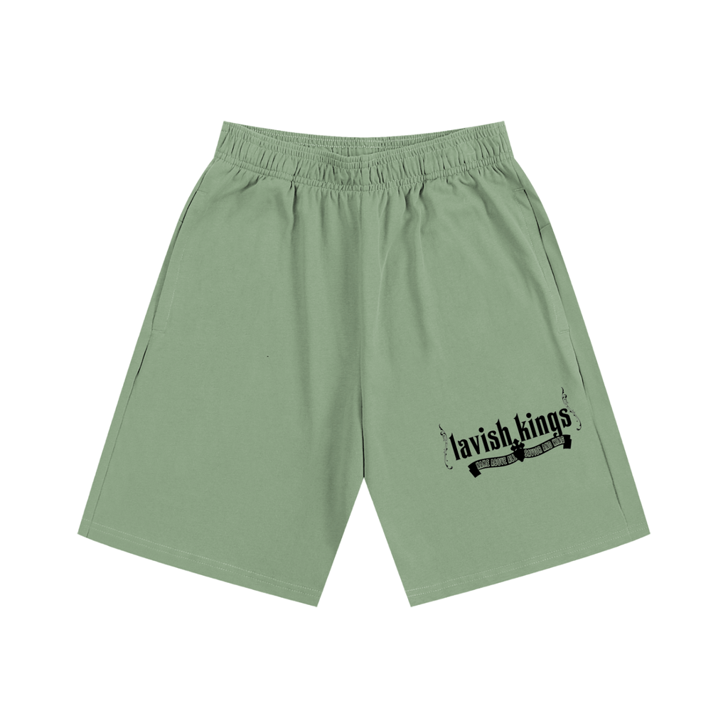 Essential Heavyweight Cotton Shorts - LavishKings