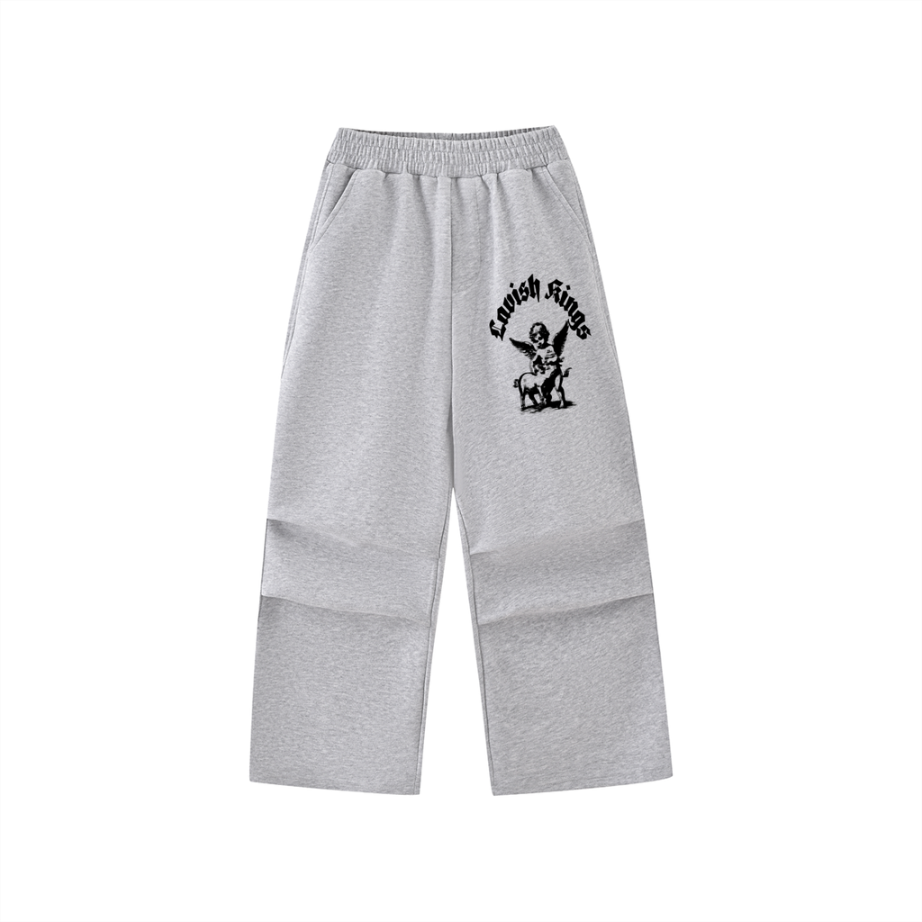 Essential Kids' Straight-Leg Sweatpants - LavishKings