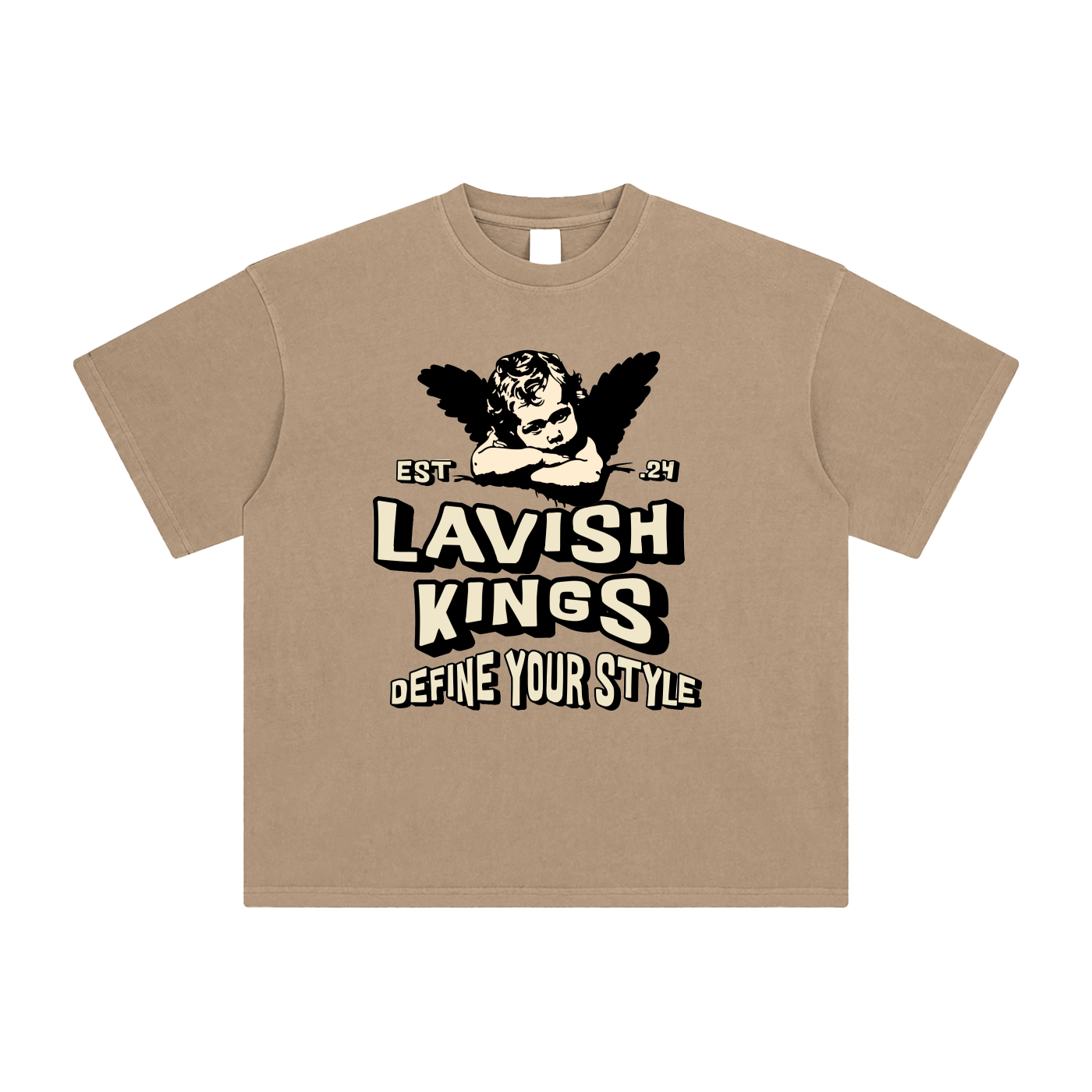 Enzyme Washed T-Shirt