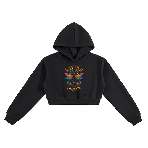Essential Cropped Hoodie - LavishKings