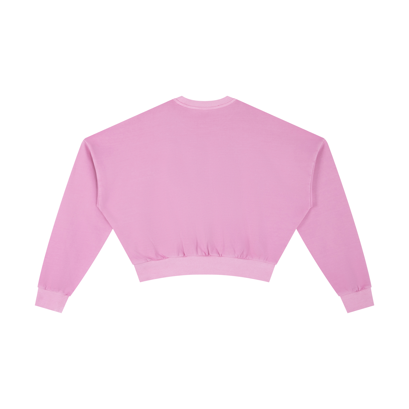 Vintage Washed Cropped Sweatshirt - LavishKings