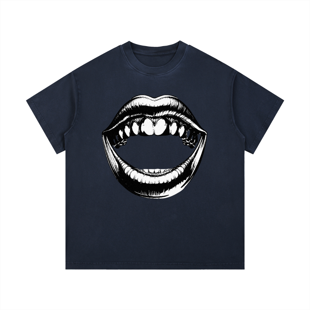 Vintage Wash Cotton T-Shirt - LavishKings