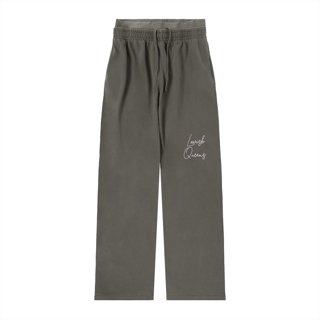Vintage Washed Waist Pants - LavishKings