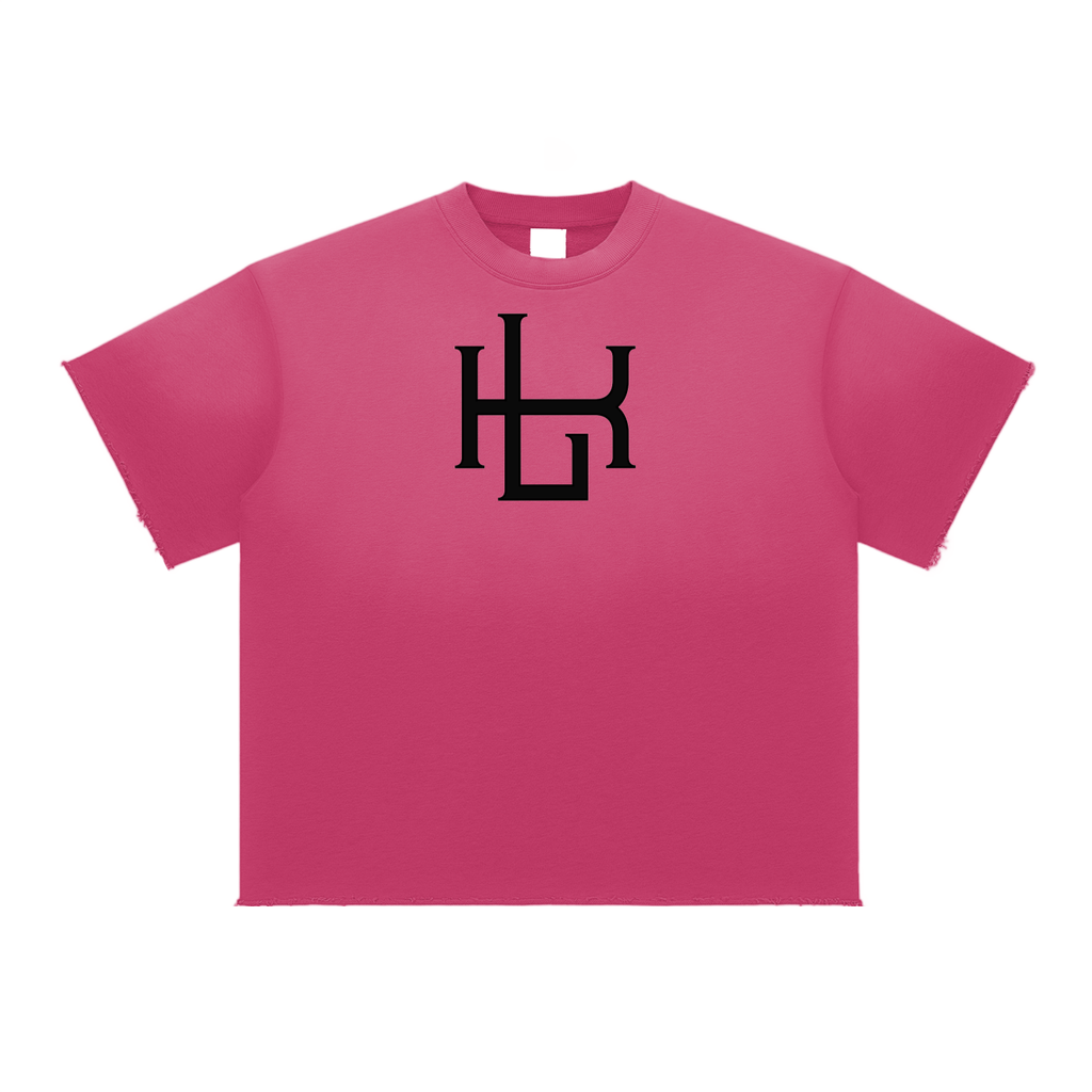 Sun Fade Raw Edge T-Shirt - LavishKings