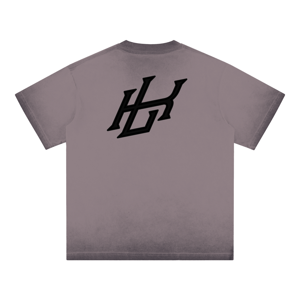 Reverse Dyed Loose Cotton T-Shirt - LavishKings