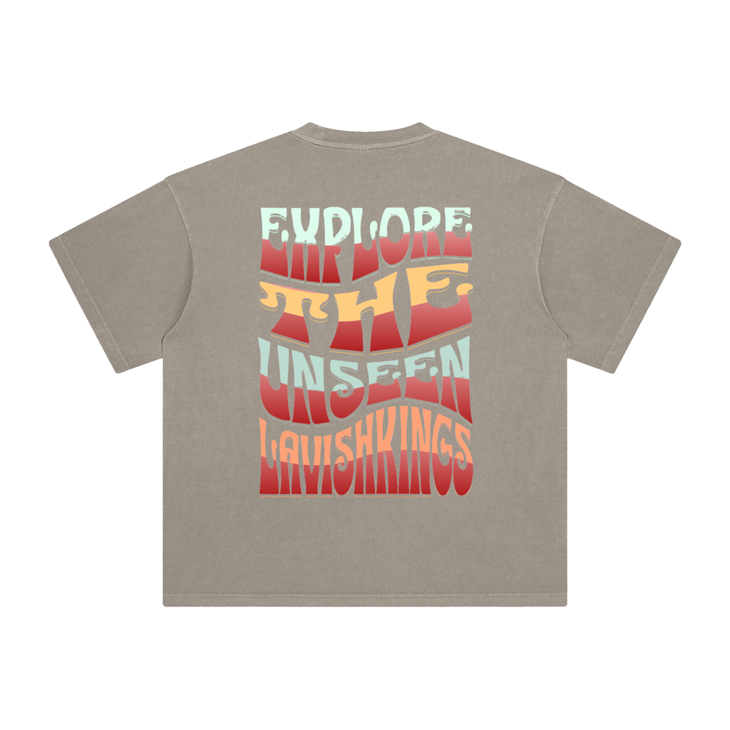 Enzyme Washed T-Shirt