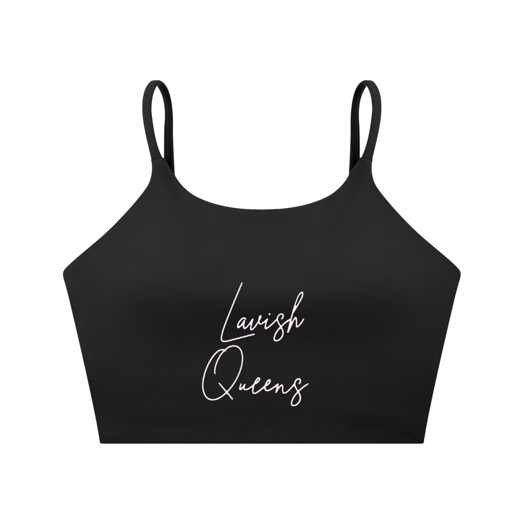 Spaghetti Strap Yoga Sports Bra