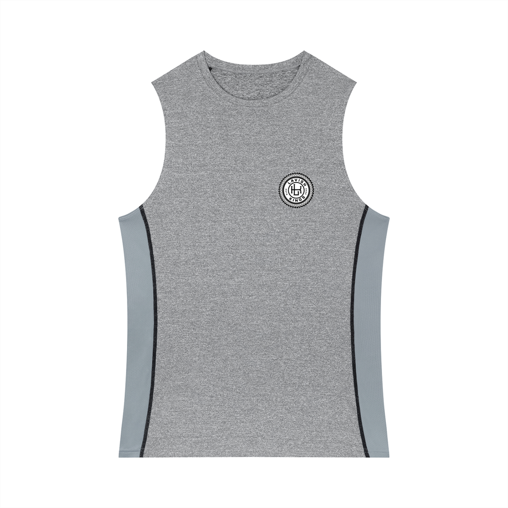 Men's Slim-Fit Topstitch Tank Top