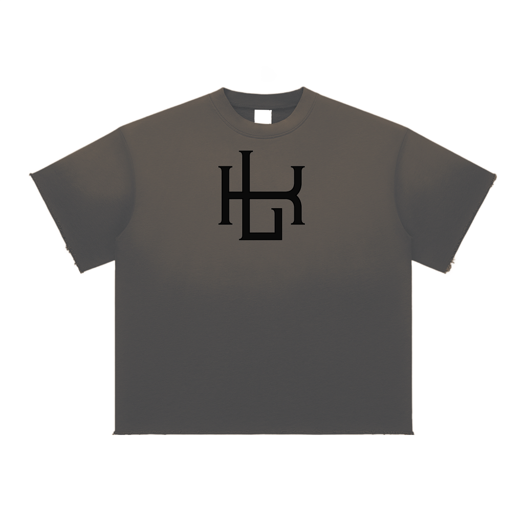 Sun Fade Raw Edge T-Shirt - LavishKings