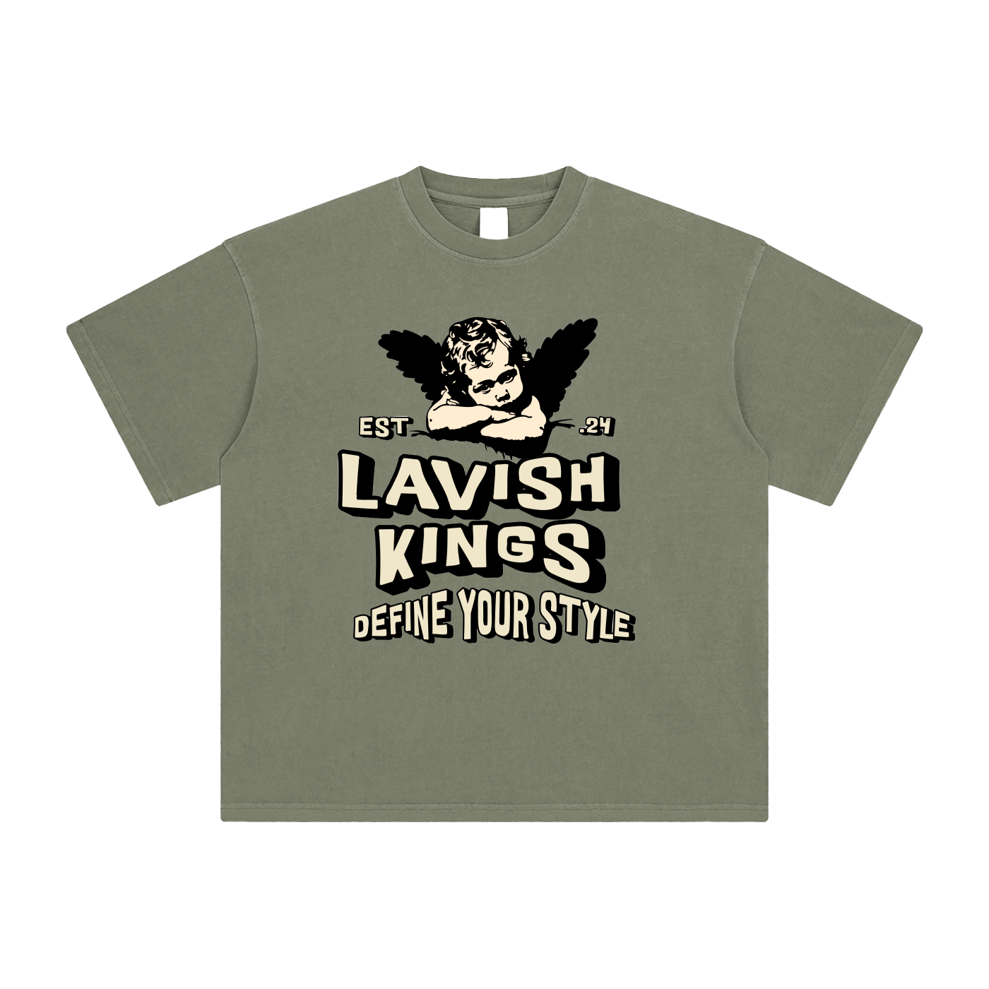 Enzyme Washed T-Shirt