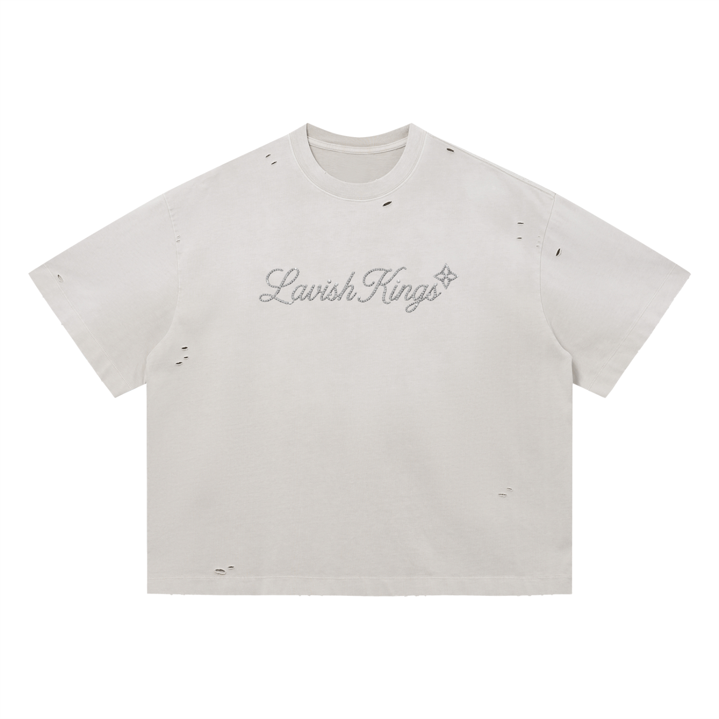 Vintage Washed Distressed Boxy Oversized T-Shirt