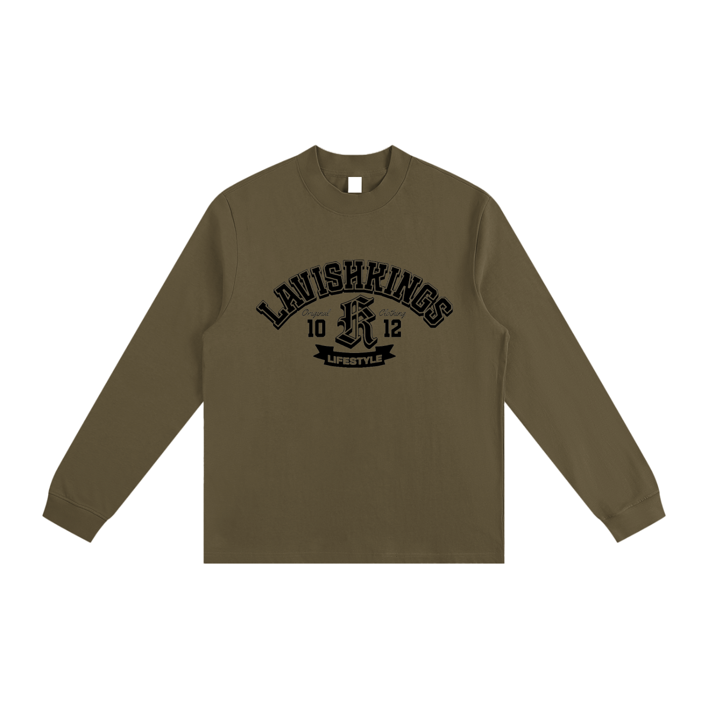 Essential Non-Shrink Mock Neck Sweatshirt