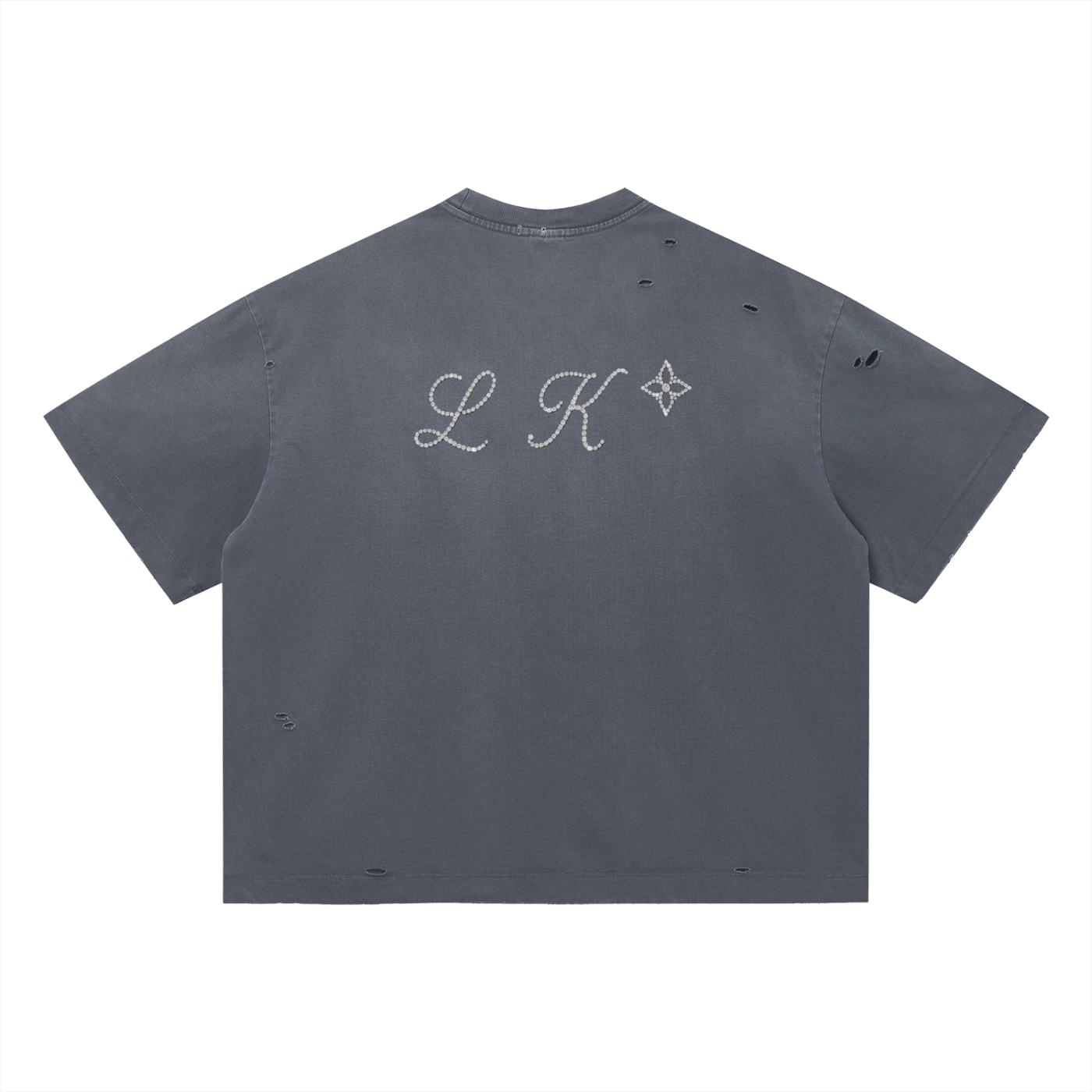 Vintage Washed Distressed Boxy Oversized T-Shirt