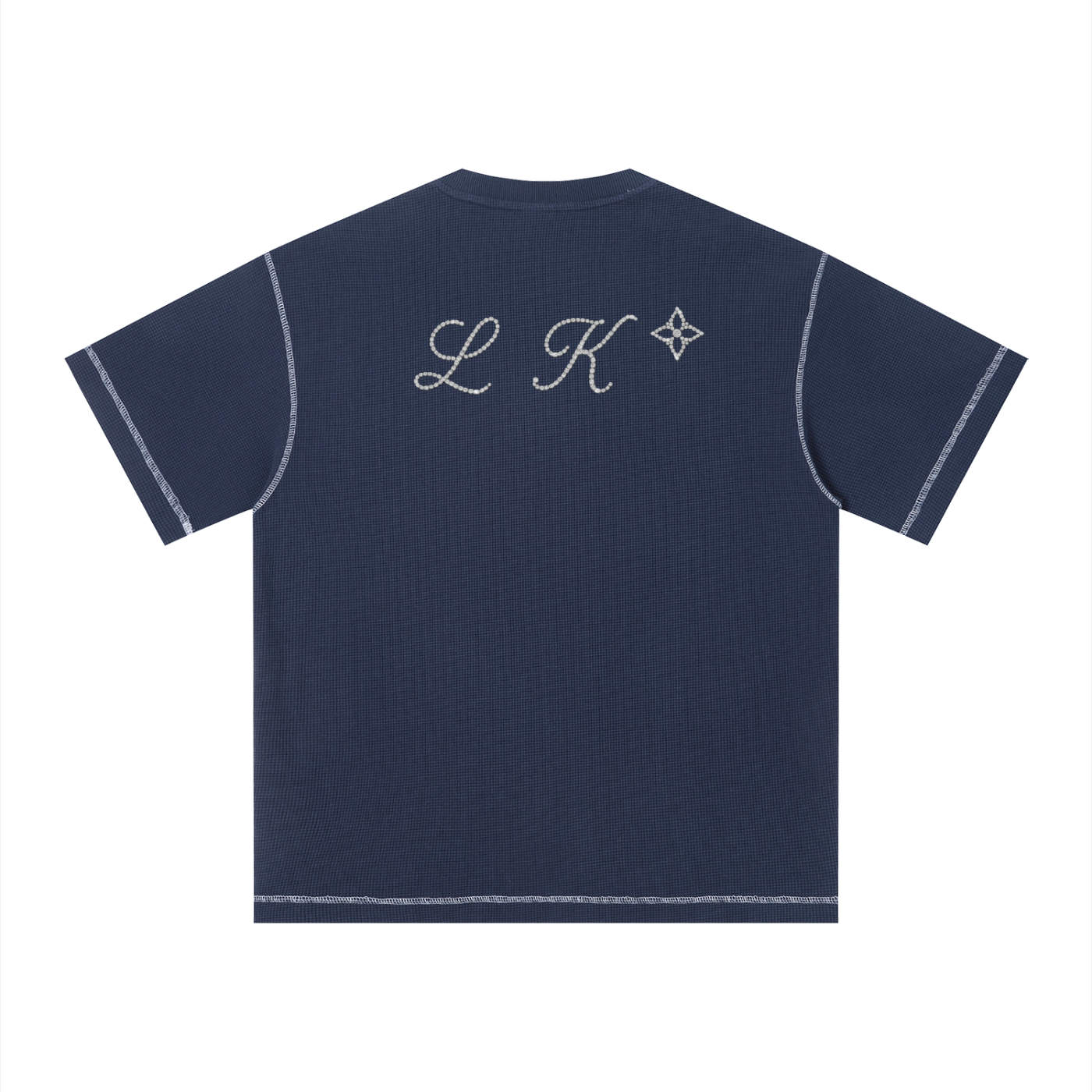 Unisex Sunfade Waffle Boxy T-Shirt