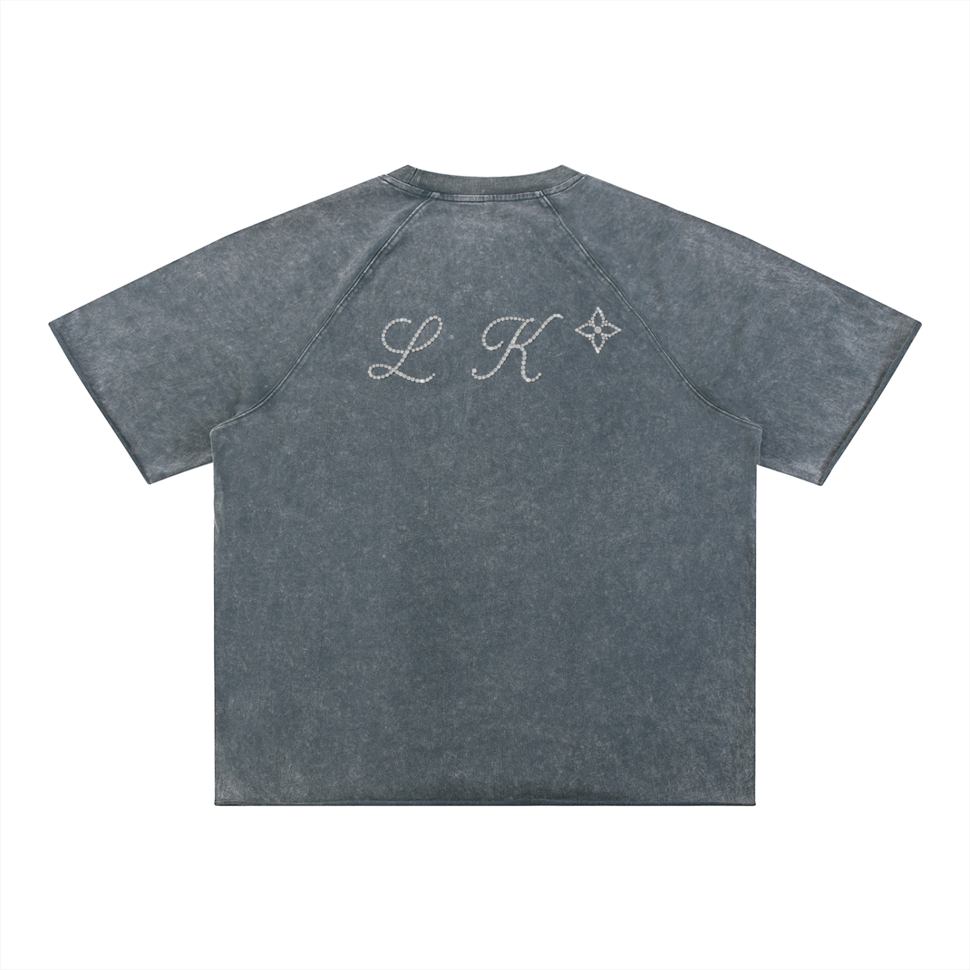 Unisex Mineral Wash Raw Edge T-Shirt