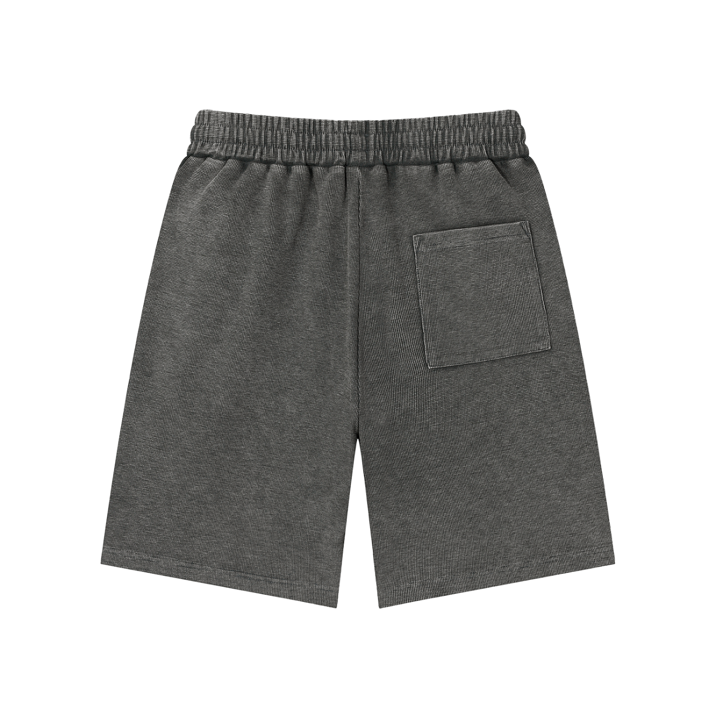 Mineral Wash Waffle Knit Shorts - LavishKings