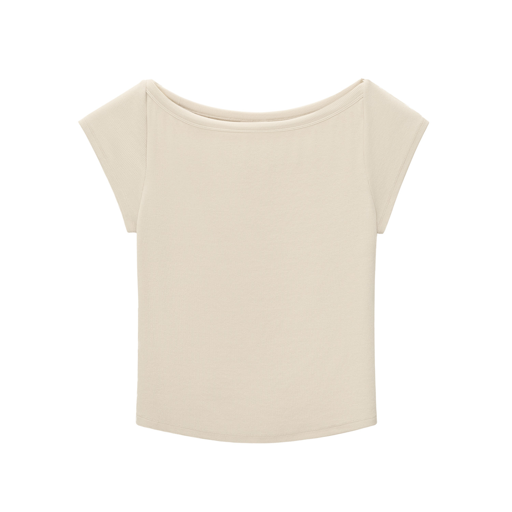 Essential Wide Neck Baby T-shirt - LavishKings
