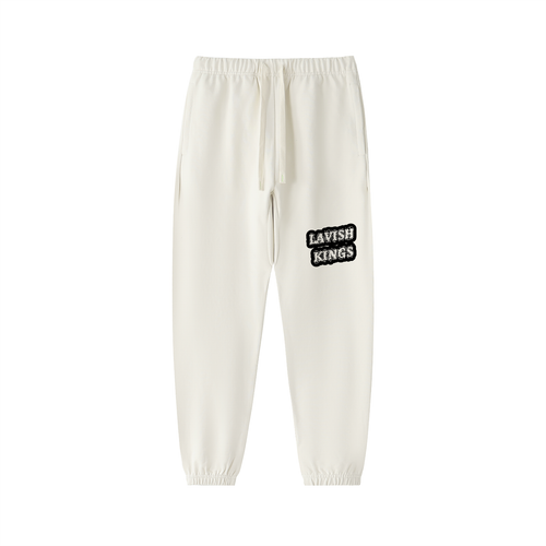 Essential Heavyweight Cotton Sweatpants - LavishKings