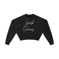 Vintage Washed Cropped Sweatshirt - LavishKings