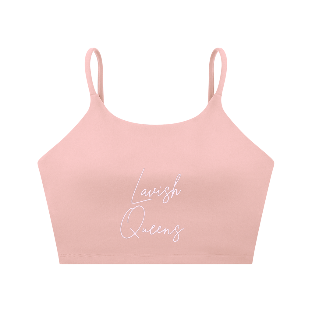 Spaghetti Strap Yoga Sports Bra