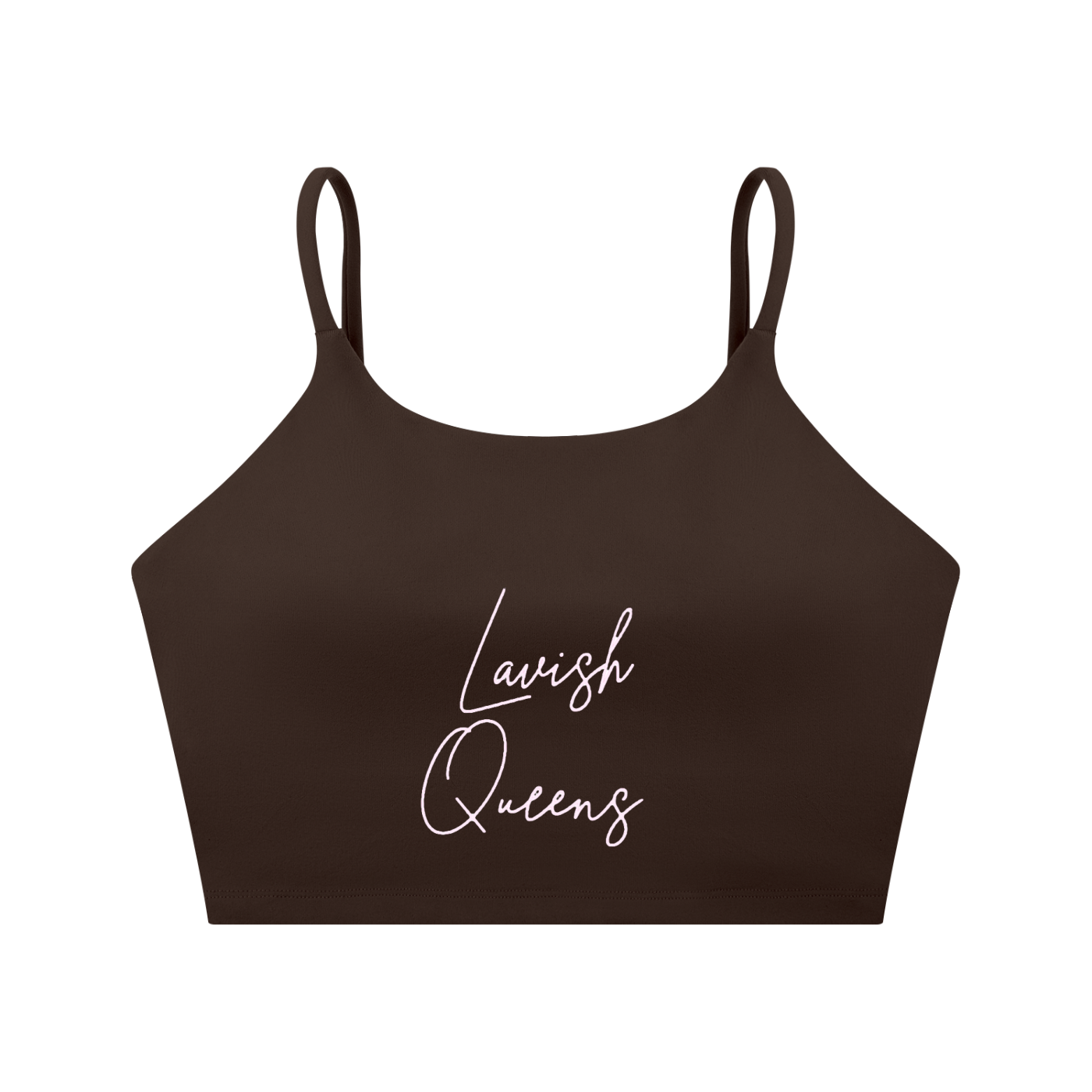 Spaghetti Strap Yoga Sports Bra