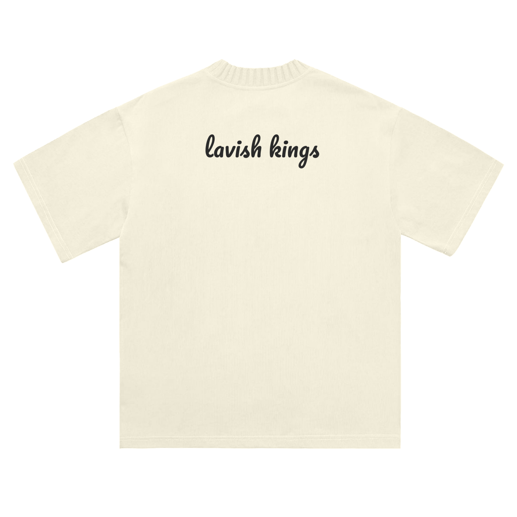 Heavyweight Knitted Round Neck T-Shirt