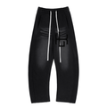 Sunfade Curved Blade Fleece Sweatpants - LavishKings