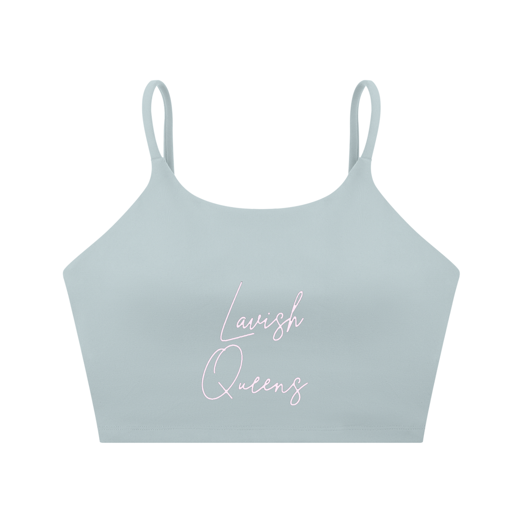 Spaghetti Strap Yoga Sports Bra