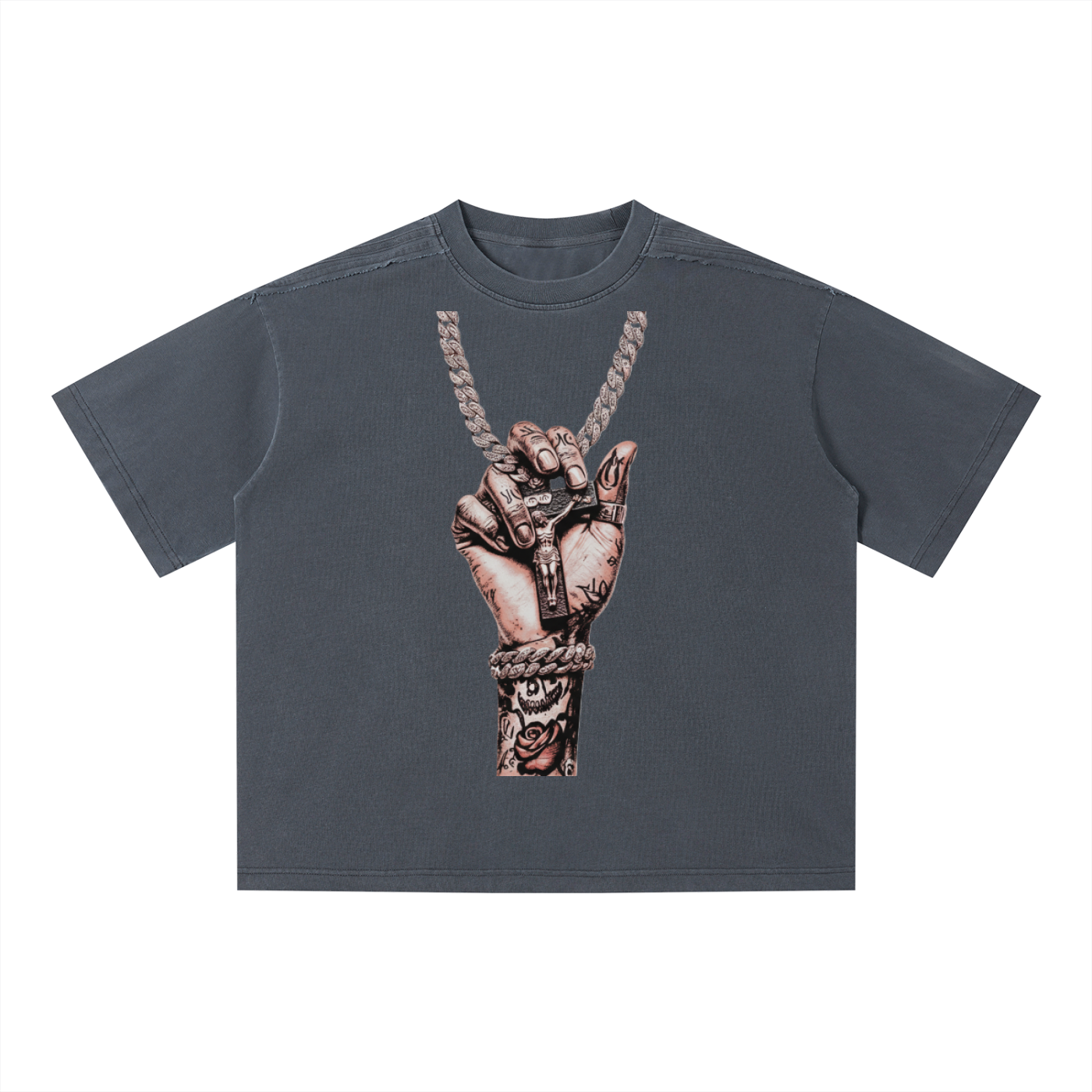 Unisex Vintage Wash Boxy T-Shirt
