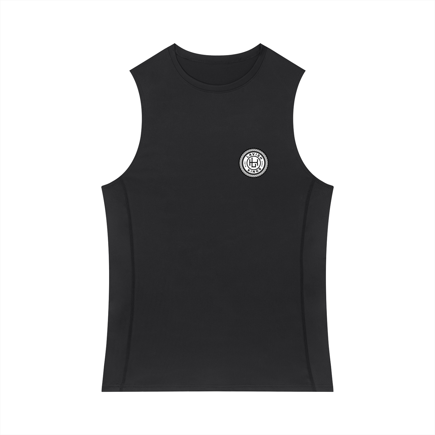 Men's Slim-Fit Topstitch Tank Top