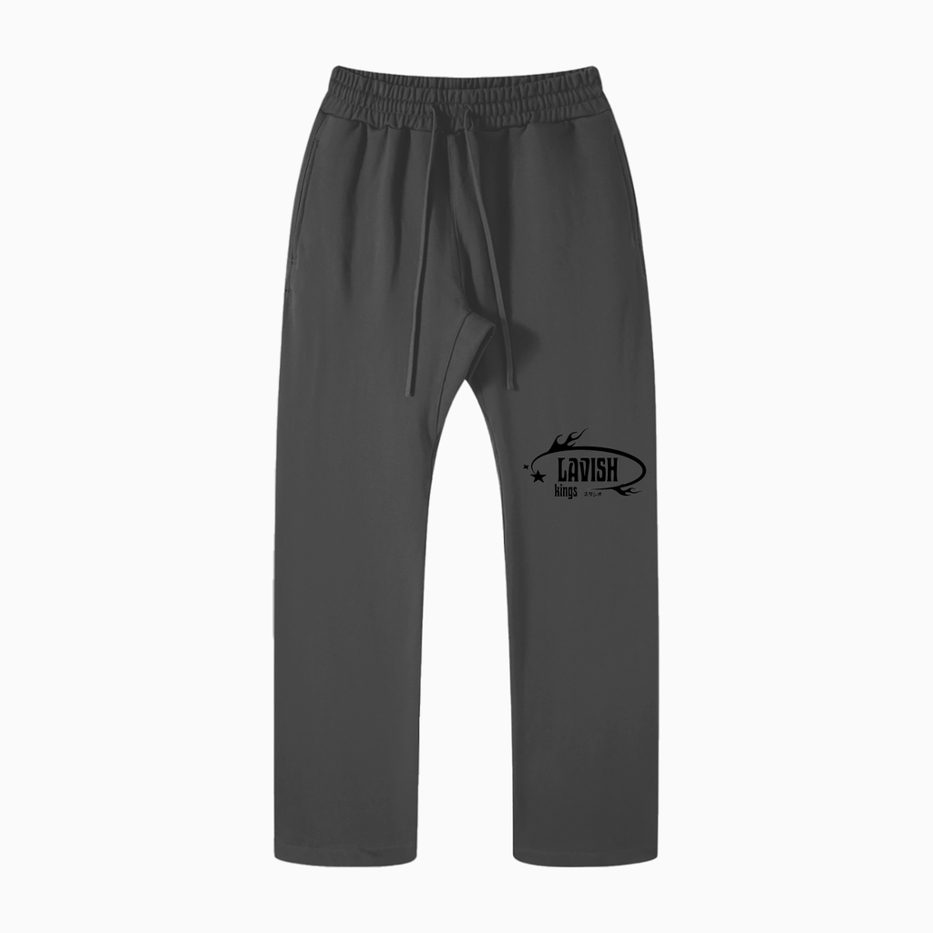 Unisex Casual Straight Leg Pants - LavishKings