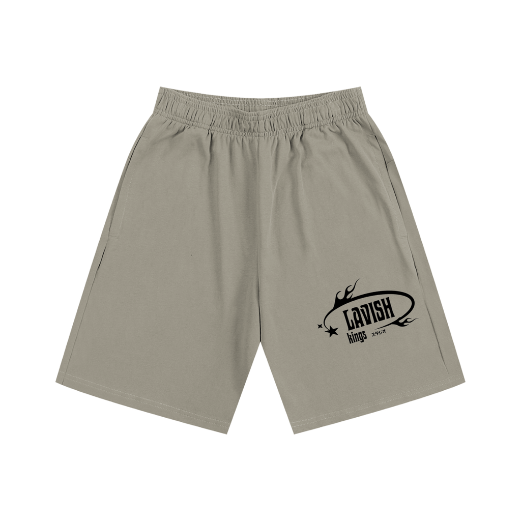 Essential Heavyweight Cotton Shorts - LavishKings