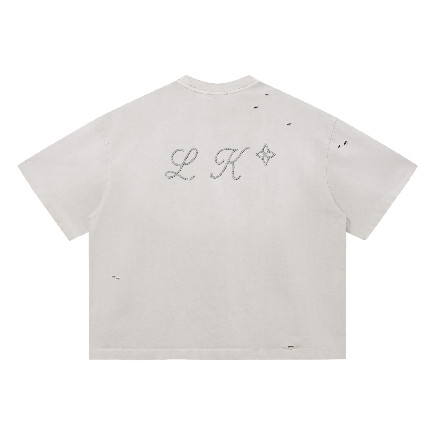 Vintage Washed Distressed Boxy Oversized T-Shirt