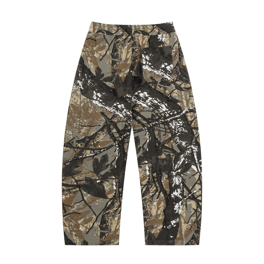 Unisex Tree Camo Barrel Leg Pants