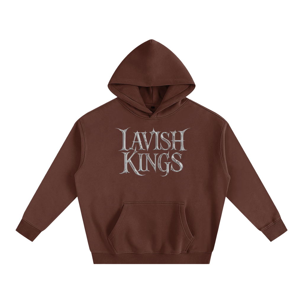 Oversize Fleeced Hoodie - LavishKings