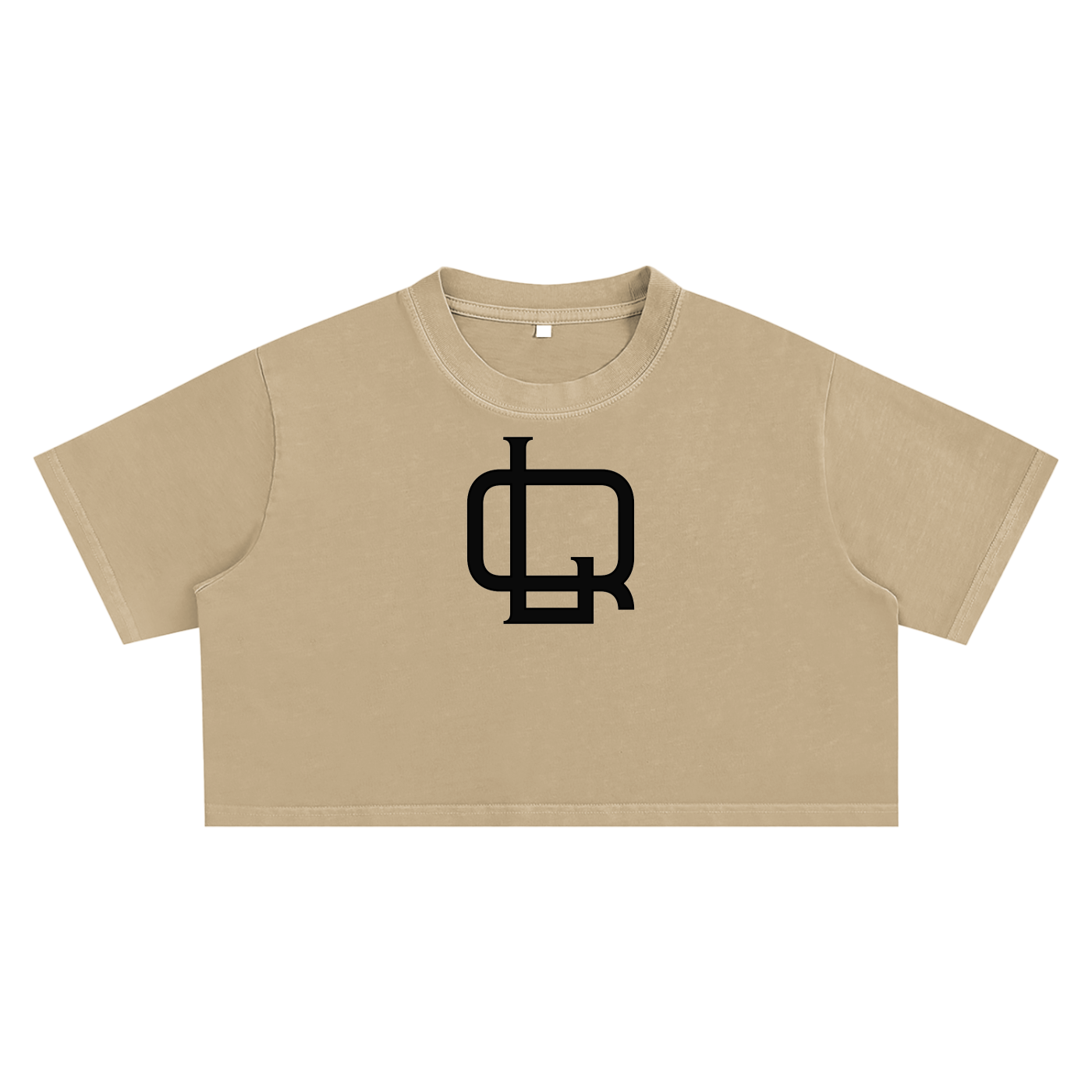 Snow Washed Crop Top