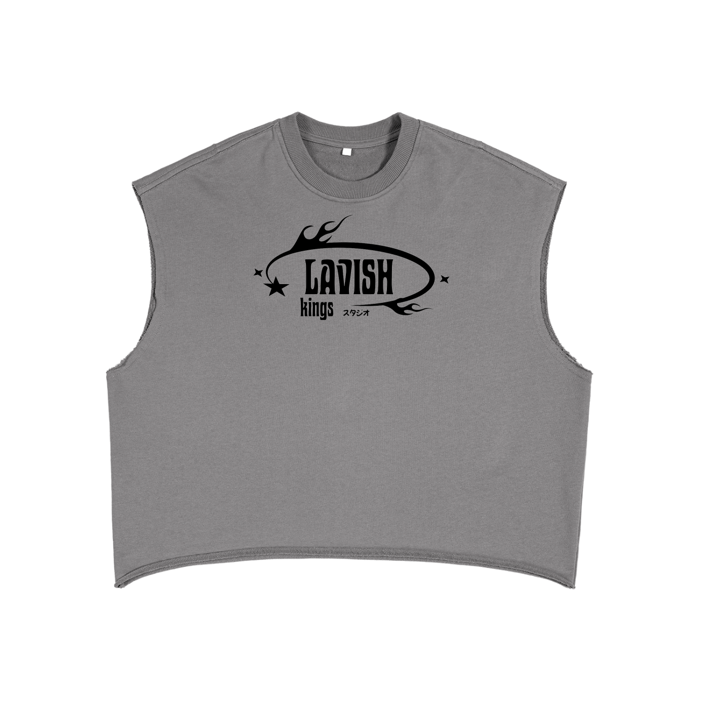 French Terry Boxy Tank Top