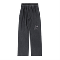 Vintage Washed Waist Pants - LavishKings