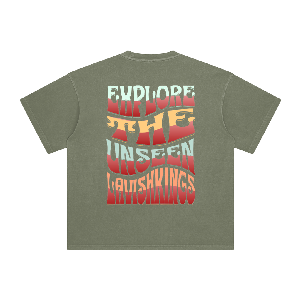 Enzyme Washed T-Shirt