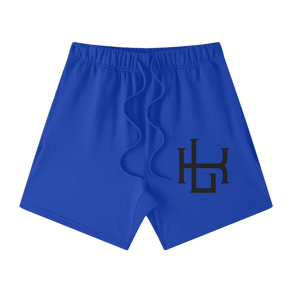 Streetwear Unisex Heavyweight Earth Tone Loose Fit Cotton Shorts - LavishKings