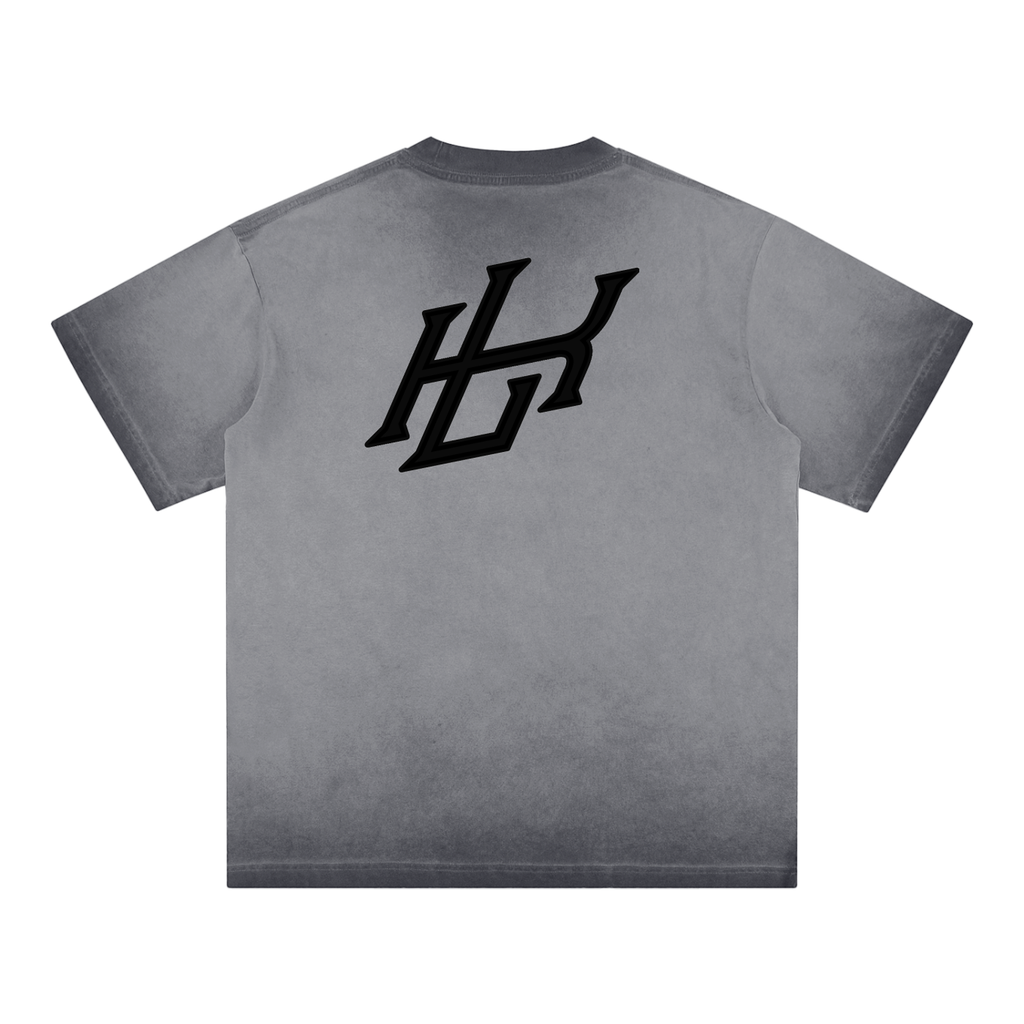Reverse Dyed Loose Cotton T-Shirt - LavishKings