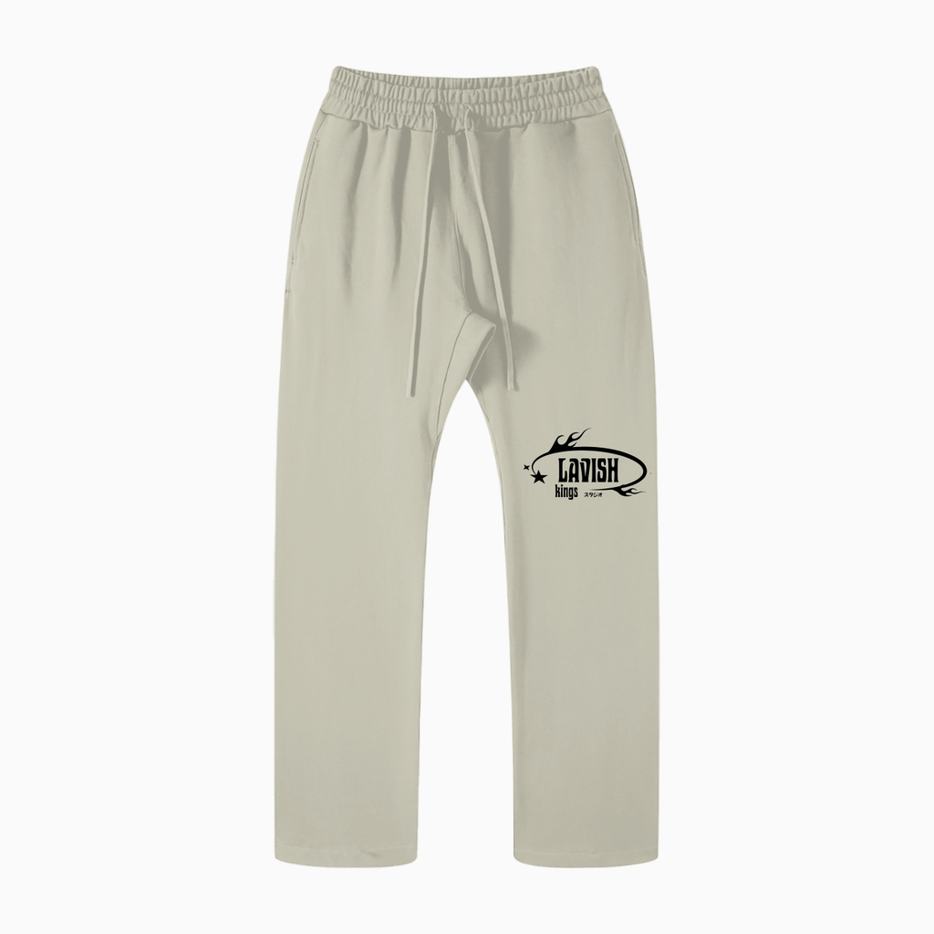 Unisex Casual Straight Leg Pants - LavishKings