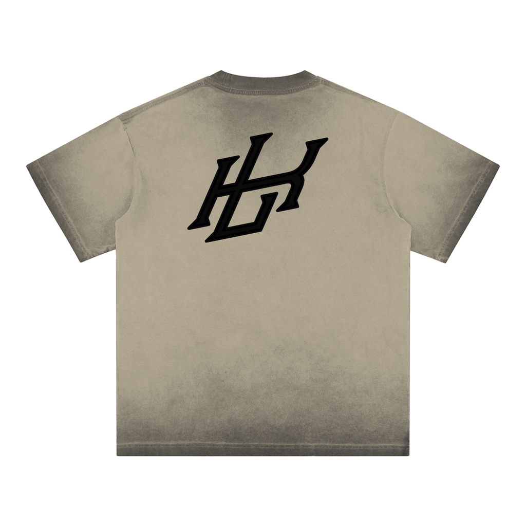 Reverse Dyed Loose Cotton T-Shirt - LavishKings
