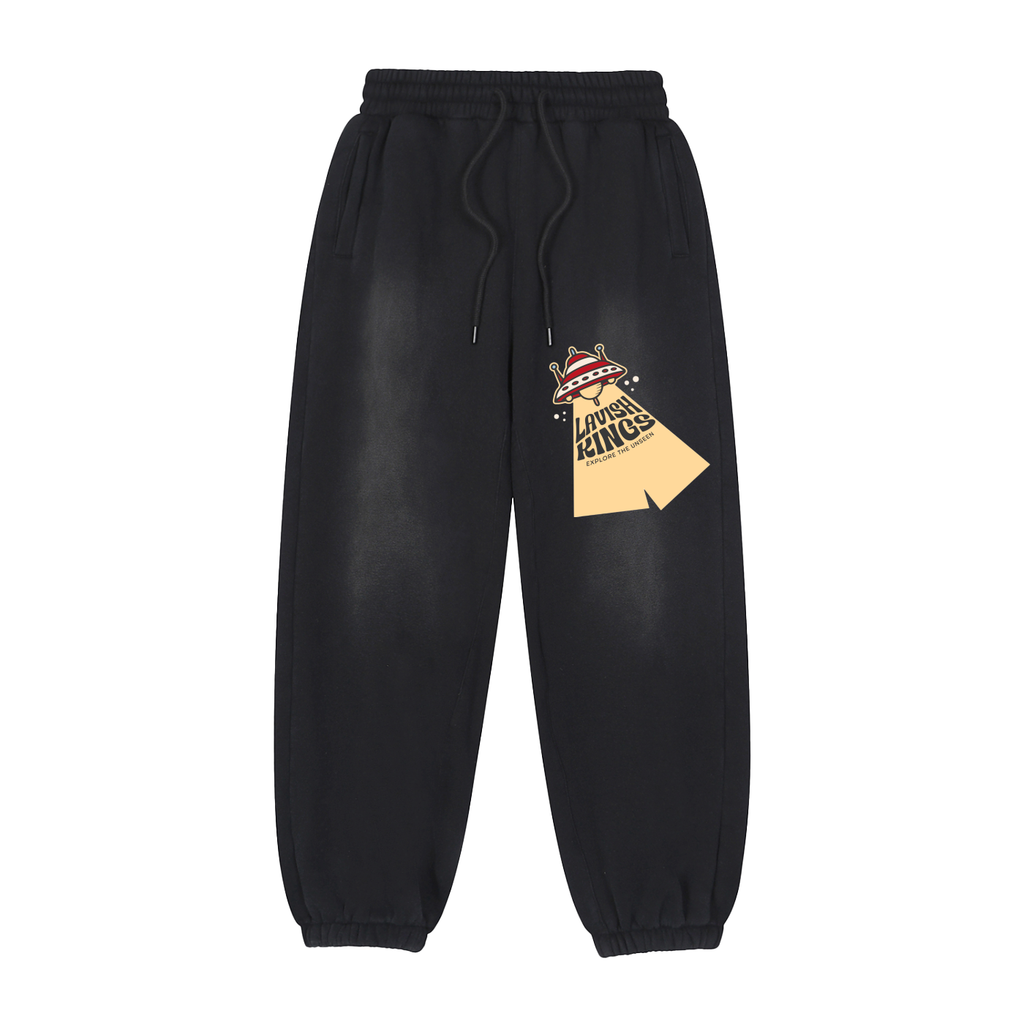 Vintage Washed Fleece Jogger Sweatpants