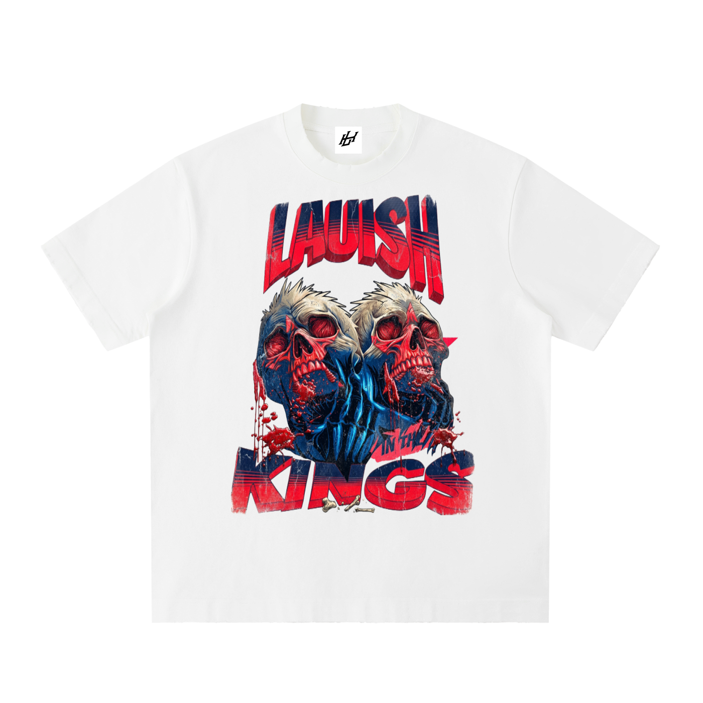 Heavyweight Vintage Washed Frayed T-Shirt