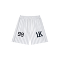 Unisex Striped Loose Fit Shorts