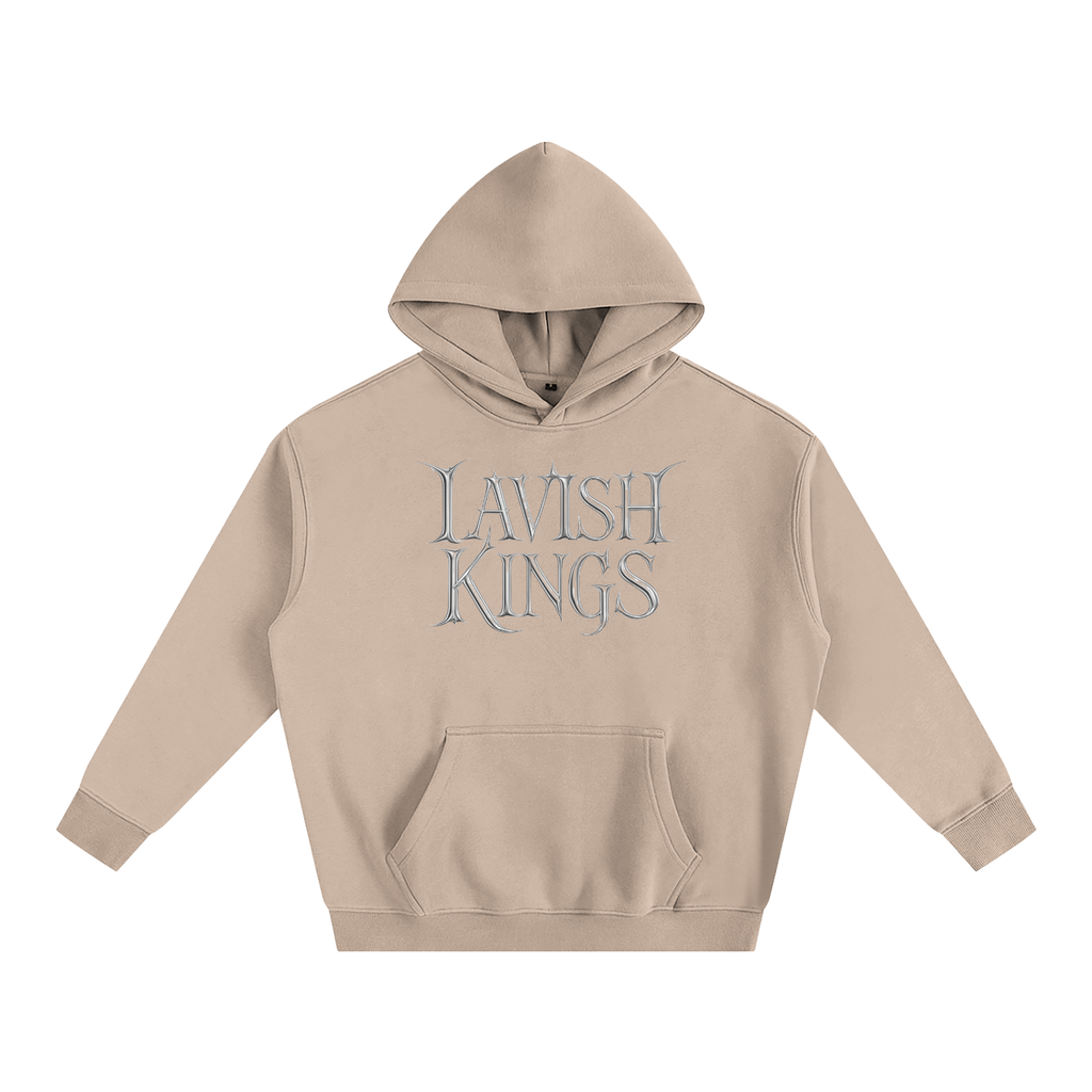 Oversize Fleeced Hoodie - LavishKings