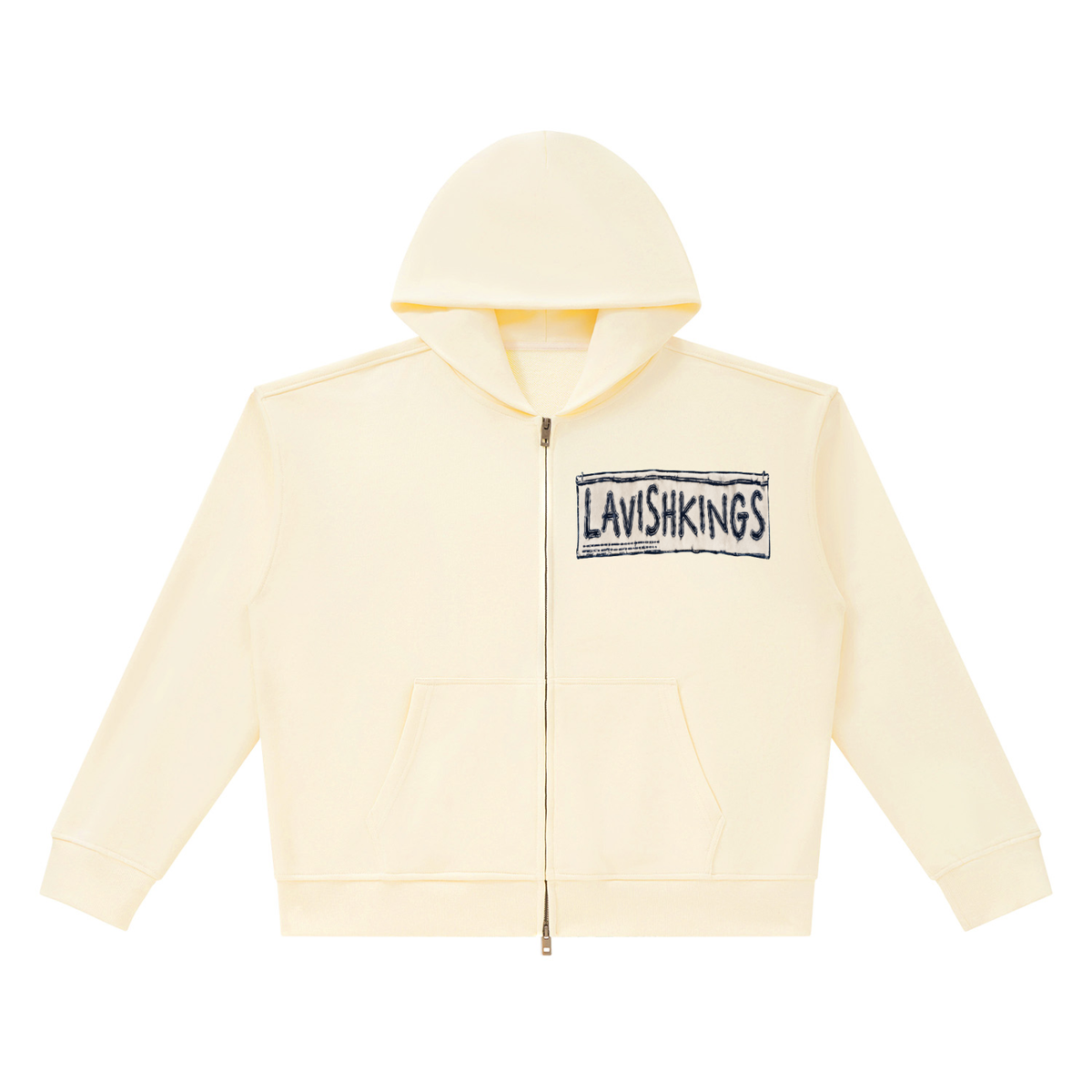 Unisex Heavyweight Full Zip Boxy Hoodie