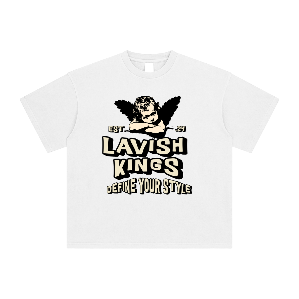 Enzyme Washed T-Shirt - LavishKings